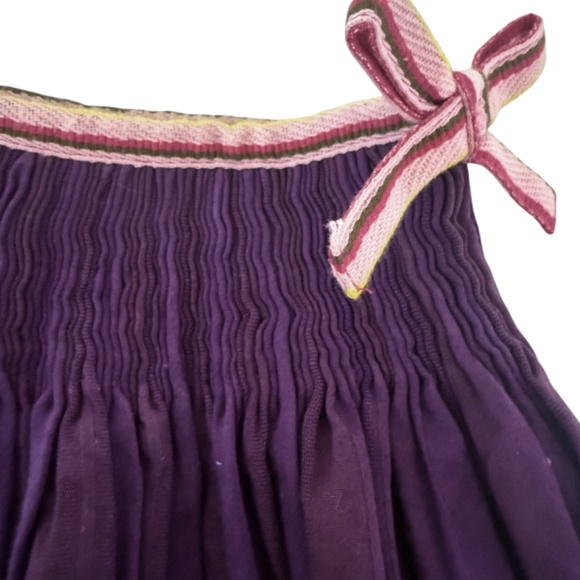 Vintage Baby GAP Smocked Skirt Purple Pink 12-18 Months Girls - Picture 4 of 7
